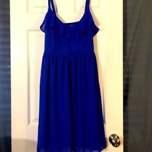 Cobalt blue sun dress
